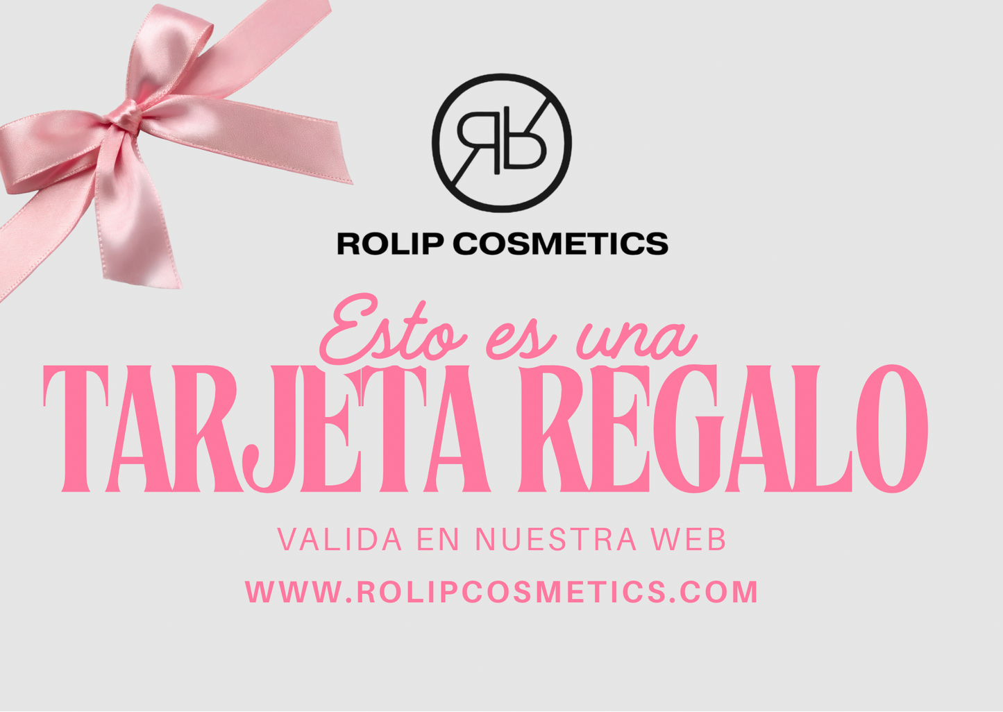 TARJETA REGALO