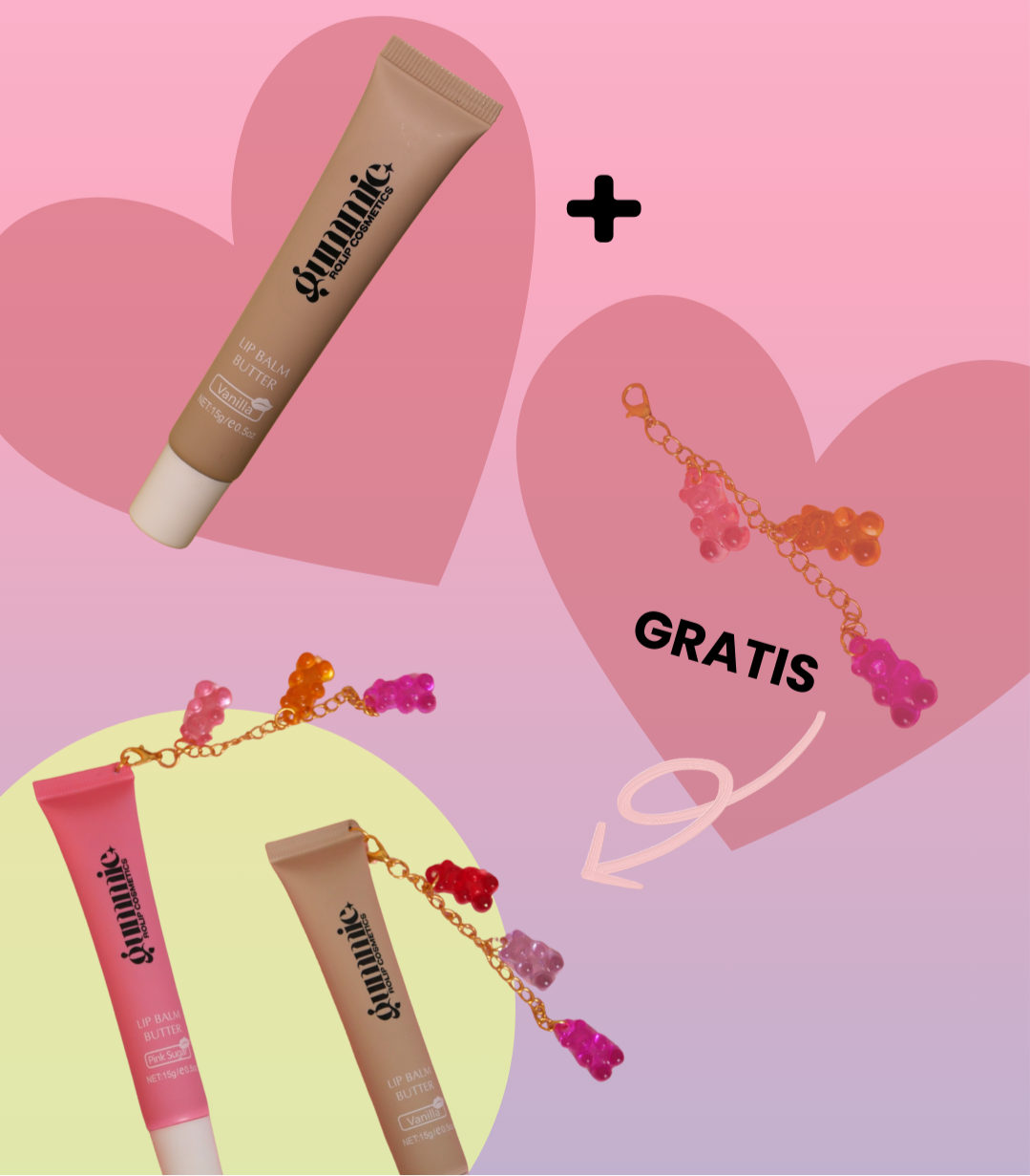 Bálsamo labial Gummie Vanilla